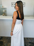 Contrast Muse Dress