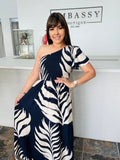 Navy Maxi Dress