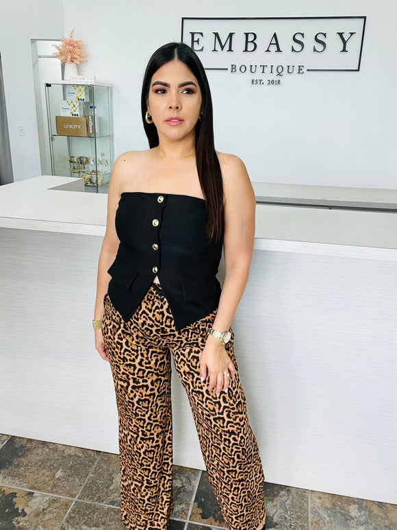 Animal Print Pant