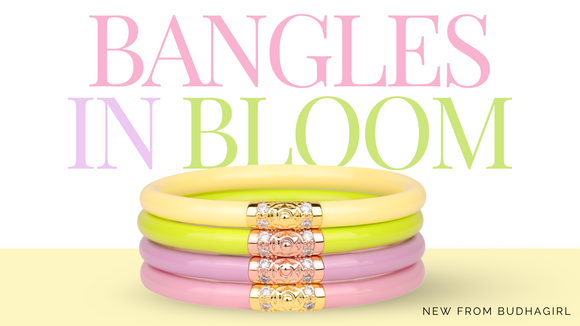 BLOOM ALL WEATHER BANGLES® - SET OF 4