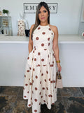Mocha Dots Dress