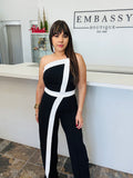 Black & White Jumpsuit