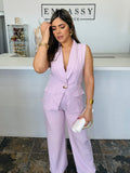 💜 Lilac Luxe Suit Set