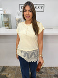 Lace Layer Tee