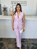 💜 Lilac Luxe Suit Set
