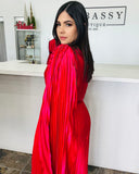 Angelica Red Maxi Dress