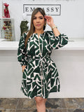 Emerald Geo Breeze Dress