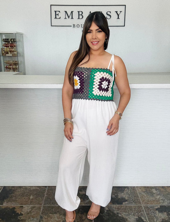 Valeria Crochet Jumpsuit