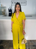 Lime Glow Jumpsuit