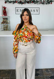 Capri Sunset Top
