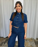 Street Luxe Denim Set