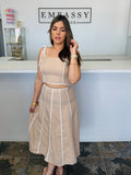 Sand Breeze Skirt Set