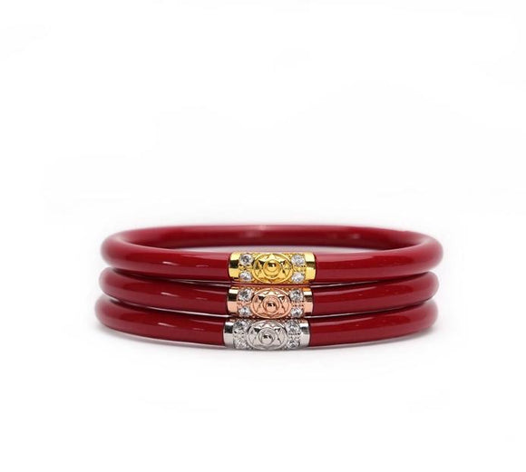 Red • Three Kings All Weather bangles