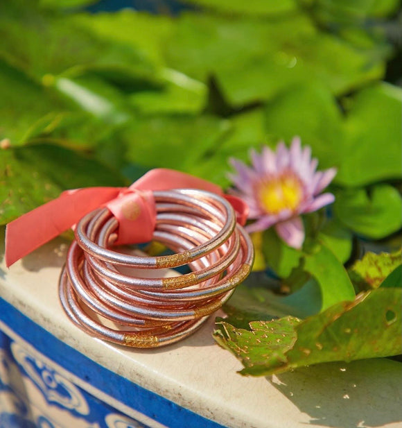 Rose Gold All Weather Bangles