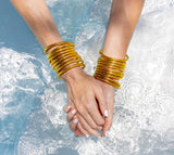 Gold All Weather Bangles